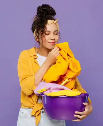 Purple Laundry Shutterstock 2241251407